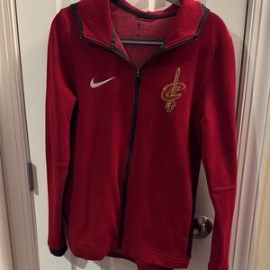 Cleveland Cavaliers Nike Dri Fit Full-Zip Hoodie Jacket Size Small Excellent